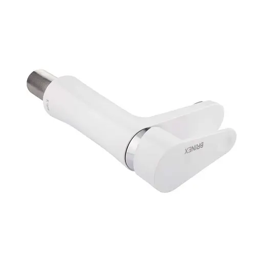 Змішувач для умивальника Brinex 37W 001 Білий - фото 3