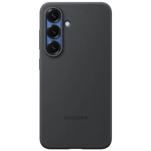 Оригинальный силиконовый чехол Samsung Silicone Case для Samsung Galaxy S25 Black EF-PS931CBEGWW