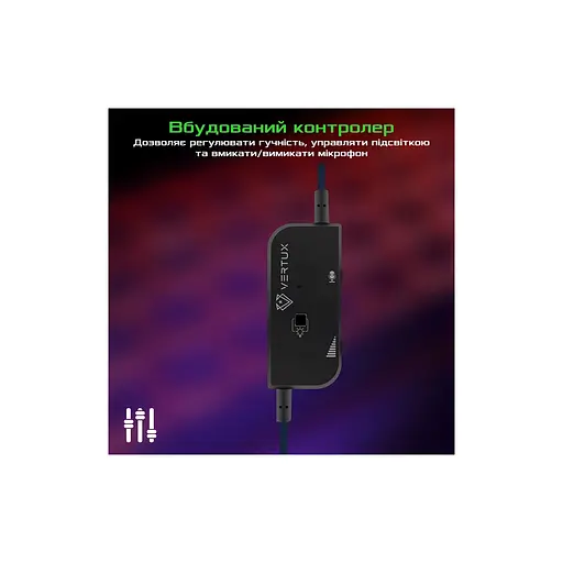 Навушники Vertux Tokyo 7.1 Mini Jack 3.5мм Blue tokyo.blue - фото 6