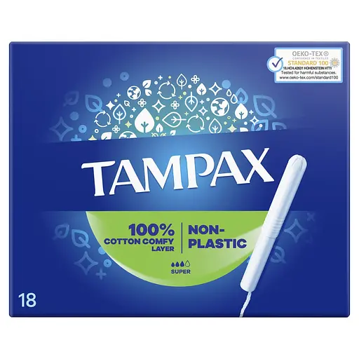 Уценка. Тампоны Tampax Compak Super, с аппликатором, 18 шт. - фото 2