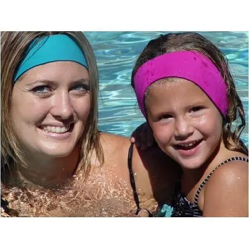 Лента для плавания водонепроницаемая Ear Band-It размер M, 40-55см, Голубой (926-02) - фото 2