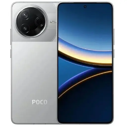 Смартфон Poco F7 Pro 12/256GB Silver adapter