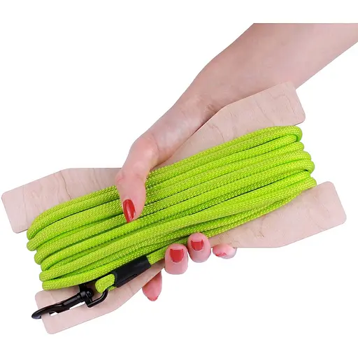 Поводок для собак Barksi Active тренировочный (длина 5.15 м диаметр 0.7 см) салатовый - фото 6