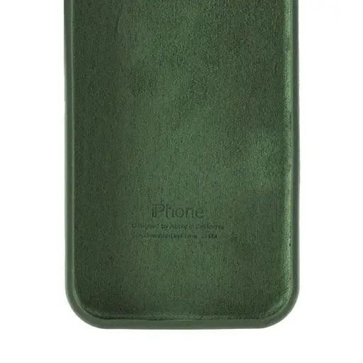 Чехол Epik Silicone Case Full Camera Protective AA для Apple iPhone 16e 6.1 Зеленый/Cyprus Green - фото 4