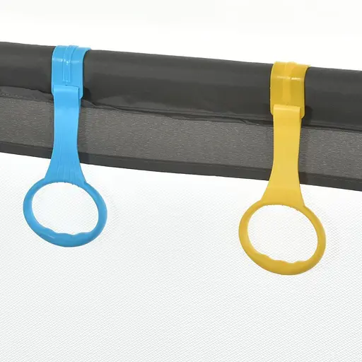 Дитячий манеж MR 1340-G, сірий, з баскетбольним кільцем - фото 4