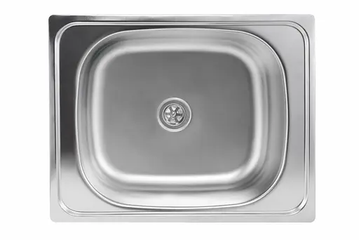 Кухонная мойка из нержавеющей стали Platinum сатин 4050 врезная (0,5/160 мм), Satin - фото 1