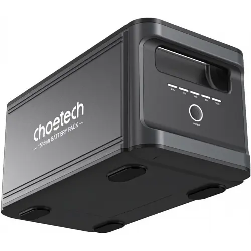 Зарядная станция Choetech BS065 (BS065-BAT-BK) 1536Wh - фото 3