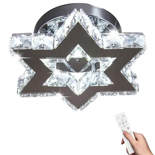 Мини-светодиодная хрустальная люстра с дистанционным управлением