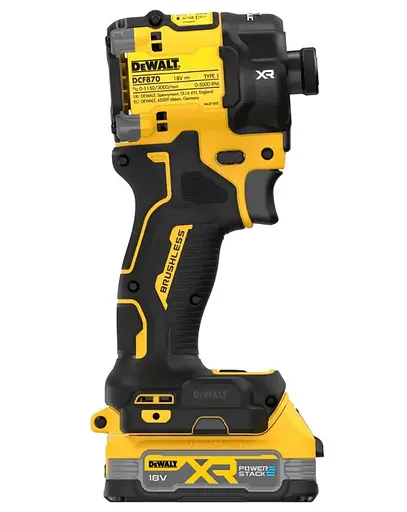 Шурупокрут ударний гідравлічний акумуляторний DeWalt безщітковий з АКБ та ЗП (DCF870E2T) - фото 4