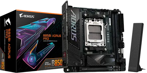 Материнская плата Gigabyte B850I Aorus Pro Socket AM5 (B850I AORUS PRO) Б/У - фото 1