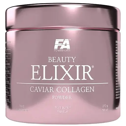 Рыбий коллаген Fitness Authority Beauty Elixir Caviar Collagen, 270 грамм - Пинья колода - фото 1