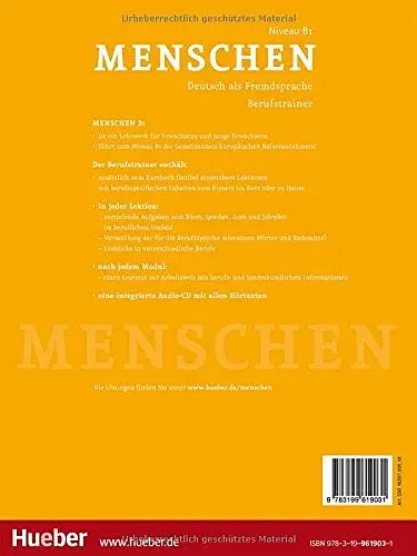 Menschen B1. Berufstrainer mit Audio-CD - фото 2
