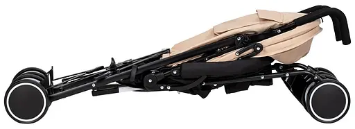 Коляска для ребенка прогулочная FreeON Simple, black - yellow [CD] - фото 2