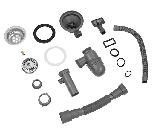 Кухонная мойка Kroner KRP Satin - 3838 (0,6 мм) (CV022756) - фото 7