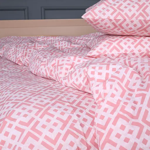 Пододеяльник MirSon бязь Abstract Pink 175х210 см (2200013166610) - фото 6