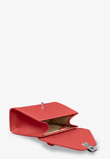 Жіноча шкіряна сумка Futsy червона - фото 8