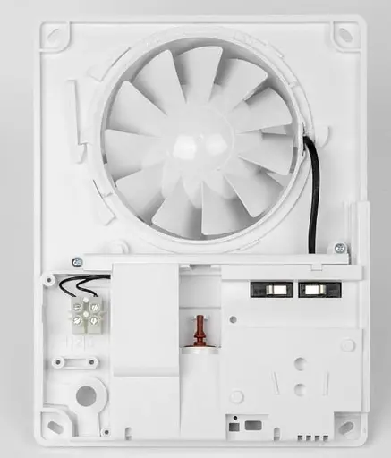 Вентилятор бытовой вытяжной Vents 100 ДЛ с термоактуатором Белый 30412 - фото 4