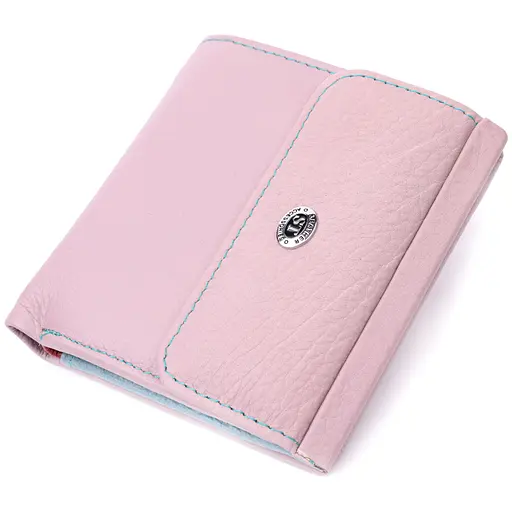 Кожаный женский кошелек ST Leather 10.5х10х1.5 см acs0028404 - фото 1