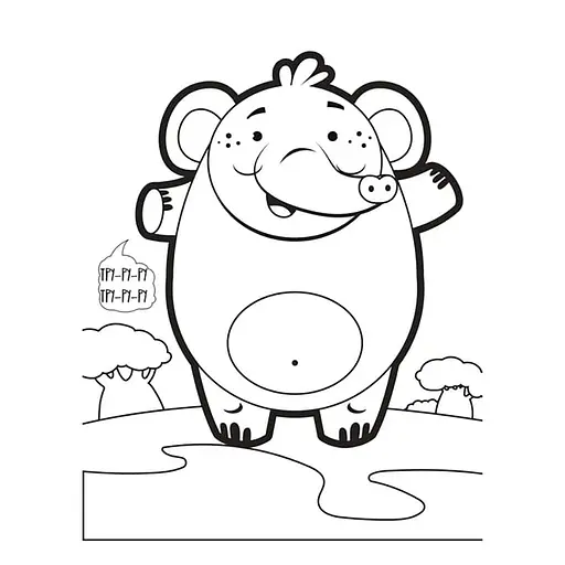 Детская книжка-раскраска "Кто сказал ры-ры?" Книжковий Хмарочос 404041, 8 страниц - фото 2