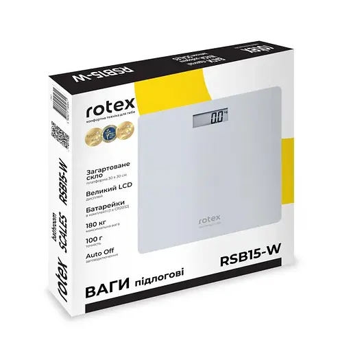Ваги підлогові електронні Rotex RSB15-W - фото 5