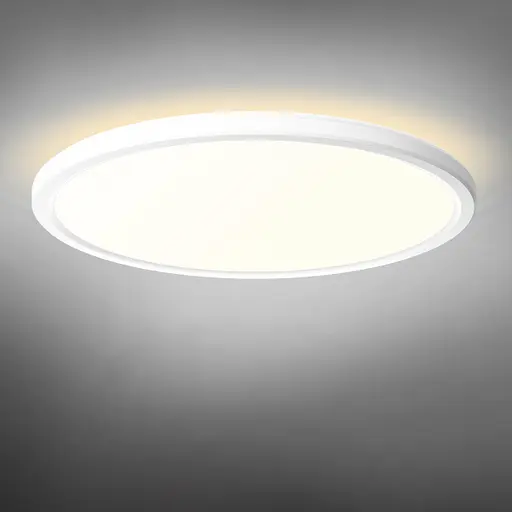LED світильник з декоративною підсвіткою VIDEX DL5R 22W 3000K-4000K-5000K White - фото 9