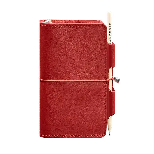 Жіночий шкіряний блокнот (Софт-бук) 3.0 червоний - фото 11
