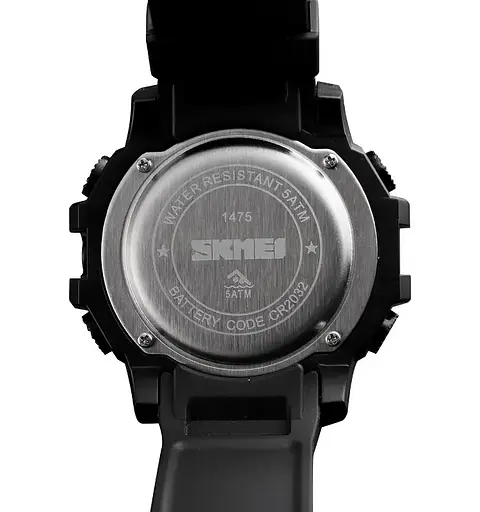 Чоловічий спортивний годинник Skmei 1475 Чорний - фото 7