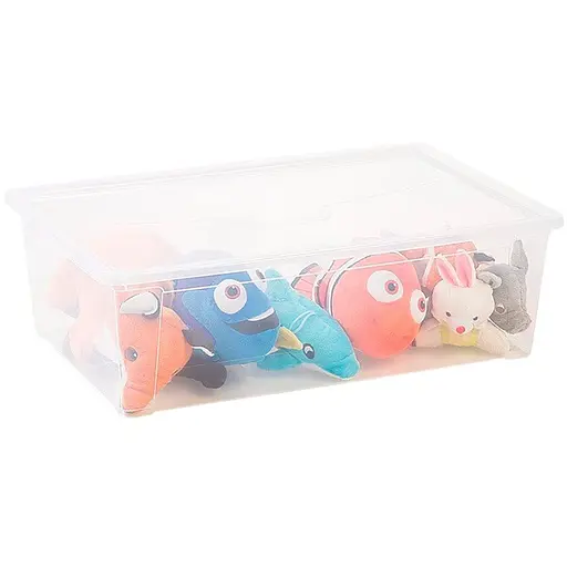 Контейнер Plastmeccanica Easy прямокутний 32 л прозорий (00-00020080) - фото 2