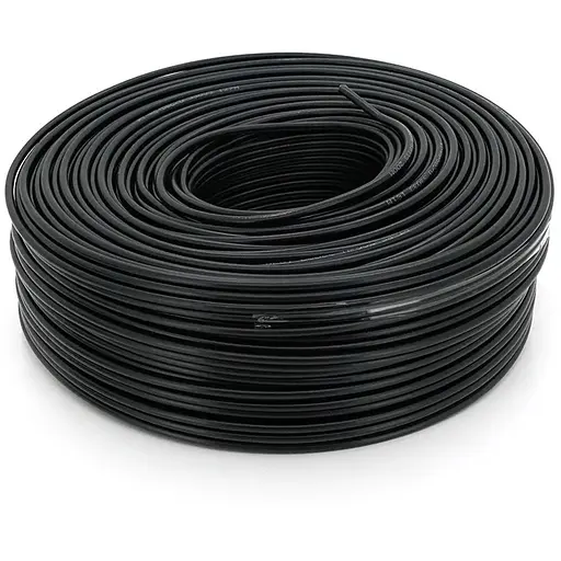 Коаксіальний кабель RITAR RG-58 C/U 0,8 mm Tinned CU + 112 CCA бухта 200 м 50 Ом, Q4