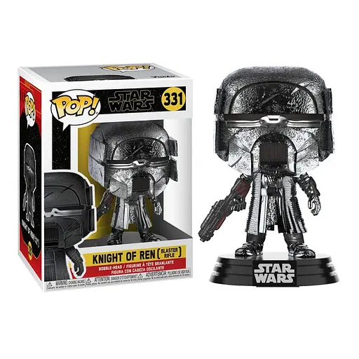 Фігурка Funko Pop Зоряні війни Лицар Рен (бластерна гвинтівка) Knight of Ren (blaster rifle) 10 см SW KR 331 - фото 2