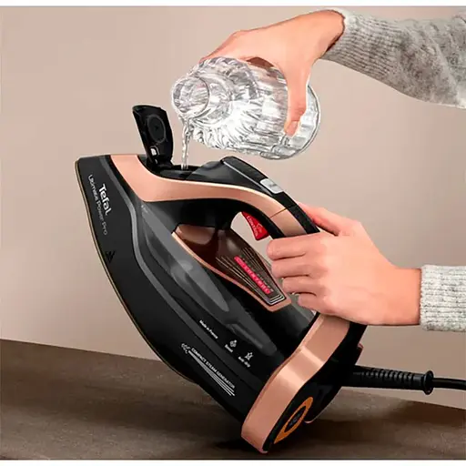 Утюг Tefal Ultimate Power Pro FV9E50E0 коричнево-черный [128448] - фото 8