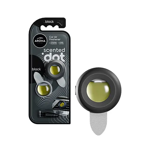 Ароматизатор Aroma Car DOT&REFILL - BLACK (12037) - фото 1