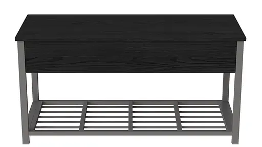 Банкетка з ящиком Дрейк 2 550x1200x400 метал Сірий ДСП Сосна Кембра 16мм FRD-103082 - фото 3