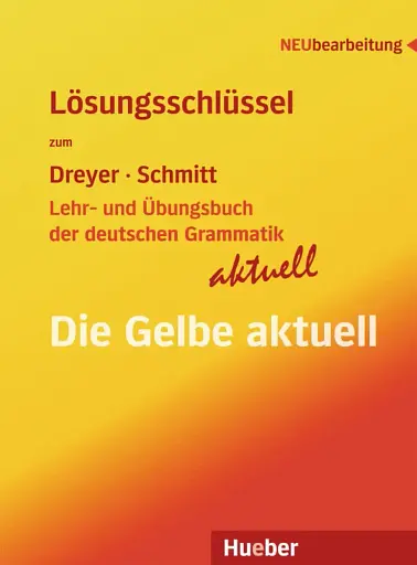 Lösungsschlüssel zum Lehr- und Ubungsbuch der deutschen Grammatik. Aktuell