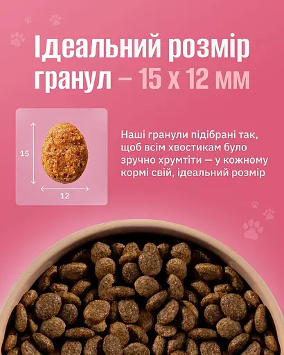 Cухий корм Pure Nutrition для собак середніх та великих порід з лососем 5кг - фото 3