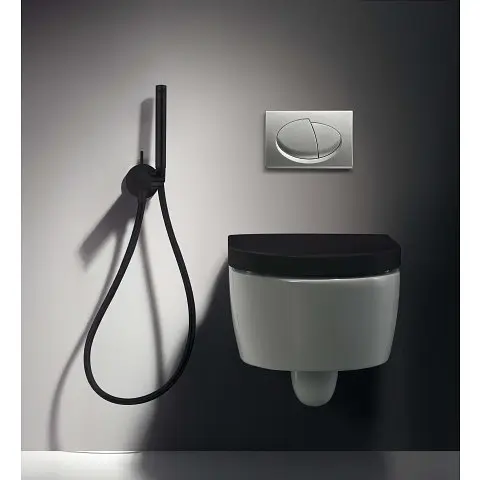 Набір гігієнічного душу прихованого монтажу Tres Max 134123NM, Чорний матовий - фото 2