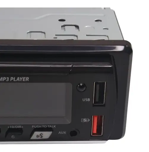 Автомобільна магнітола JSD-521 з Bluetooth та двома USB-портами для відтворення музики Чорна - фото 7