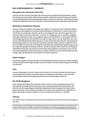Sicher! B1+ Lehrerhandbuch - фото 4
