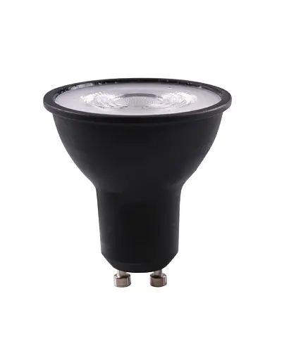 Світлодіодна лампочка Goldlux 328281 GU10 4.5W 4000K 450Lm IP20 Чорна - фото 1