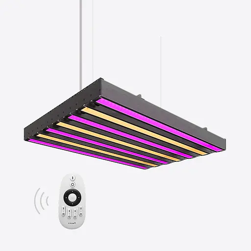 Управляемый фитосветильник для теплиц, гроубоксов черный LFKW-220db - фото 1