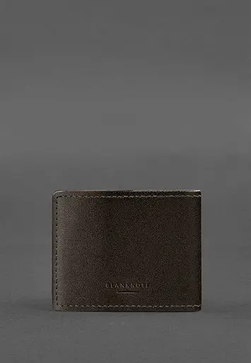 Кожаная обложка для разрешения на оружие темно-коричневая - фото 5