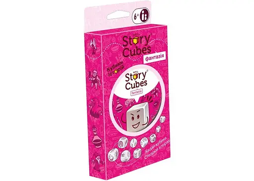 Настільна гра Asmodee Кубики історій Рорі: Фантазія (Rory's Story Cubes: Fantasia) (укр.) (ASMRSC304UA)