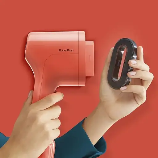 Tefal Отпариватель компактный Pure Pop, 1300Вт, 70мл, постоянный пар - 20гр, красный - фото 8