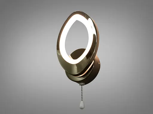 Современное светодиодное бра для чтения, цвет черный хром, 15W - фото 2