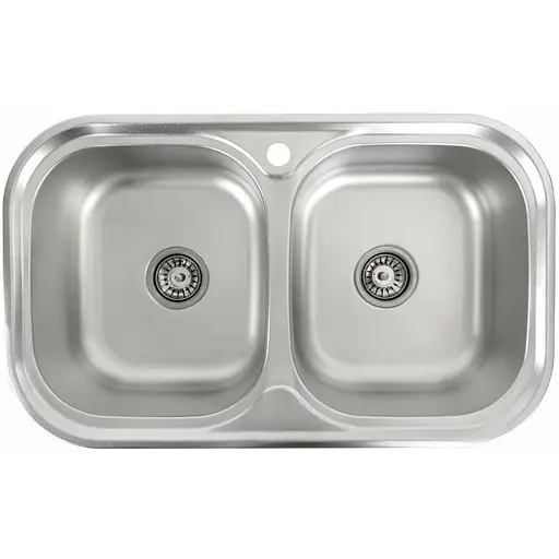 Кухонна мийка Platinum 7848 сатин (SP000000523) - фото 1