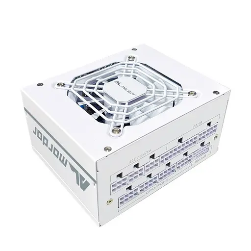 Блок питания 850 Вт, ALmordor SFX, белый, модульный, 80+ золотистый, ATX3.1, Active PFC, 80 мм, 4xMolex/8xSATA/3x6+2-pin - фото 1