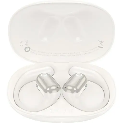 Навушники Hoco EA6 Melody open true wireless BT headset Milky White - фото 3