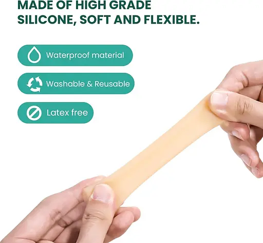 Гель-кришка та захист для ніг Welnove — Силіконові чохли для ніг — Подушки для полегшення болю, нігтів, що не вросли, мозолів - фото 5