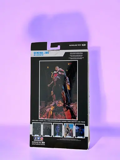 Коллекционная Фигурка, сувенирная фигрука GENERAL ZOD action figure MCFARLANE platinum edition - фото 2
