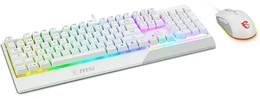 Комплект клавіатура і мишка MSI Vigor GK-30 COMBO UA USB White - фото 4